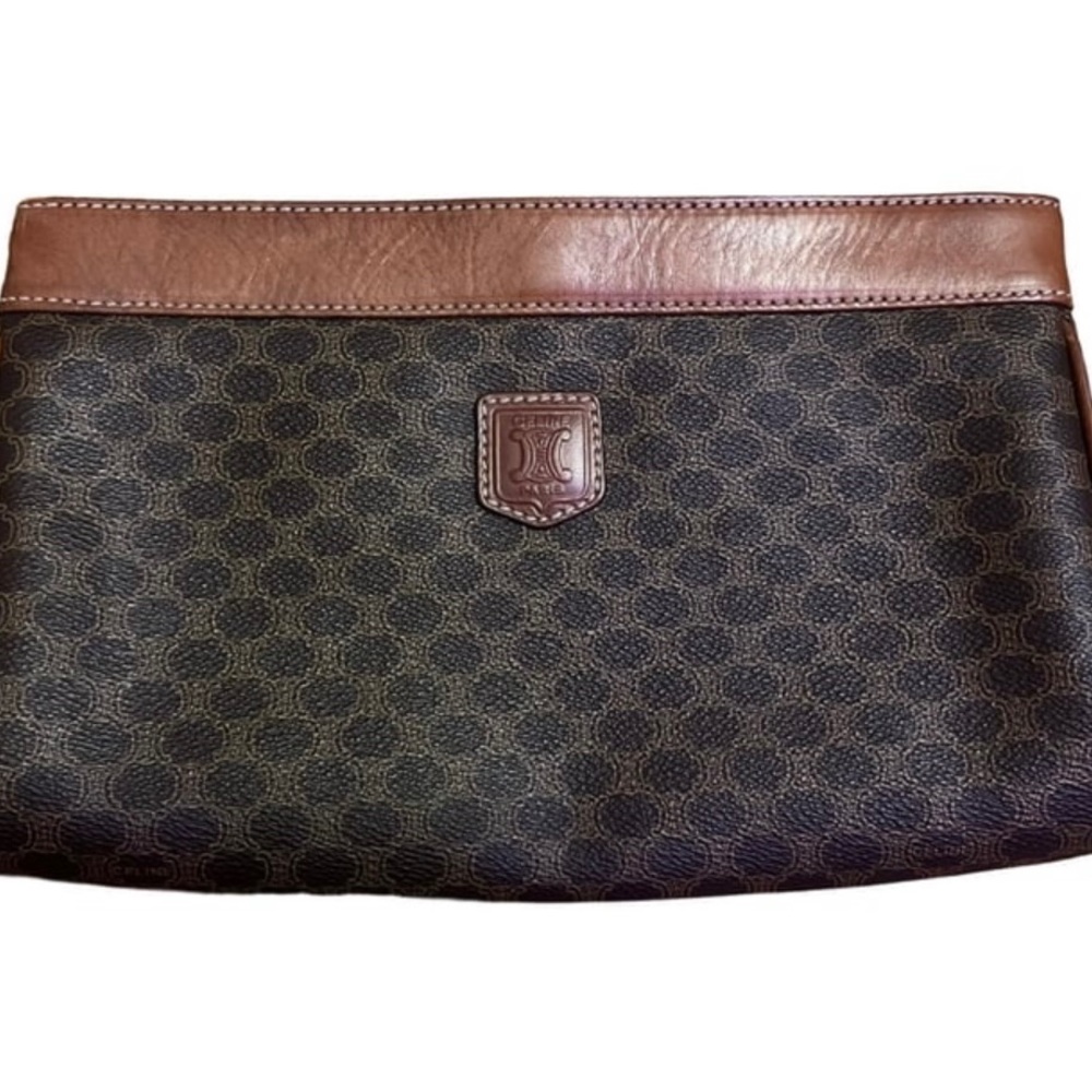 Vintage Céline Macadam Clutch